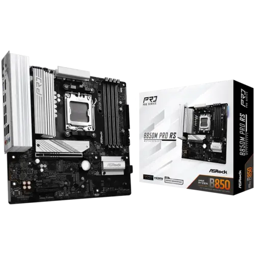 Дънна платка ASROCK B850M PRO RS mATX AM5 DDR5