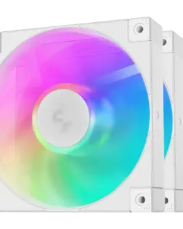 Вентилатор DeepCool FD12 ARGB WH (3IN1) R-FD12-WHAPN3-G