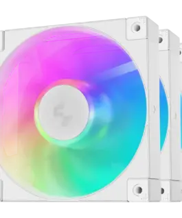 Вентилатор DeepCool FD12 ARGB WH (3IN1) R-FD12-WHAPN3-G