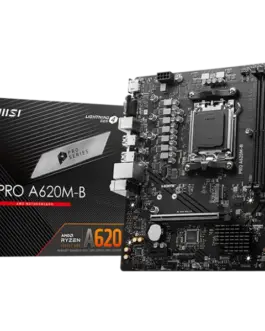 Дънна платка MSI MB Sc AM5 PRO A620M-B AMD A620 2xDDR5 1xHDMI 1xVGA mATX