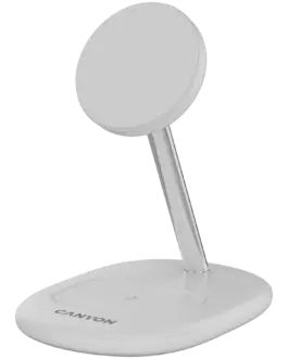 Зарядно за мобилен телефон CANYON wireless charger WCS-205 15W Qi2 2in1