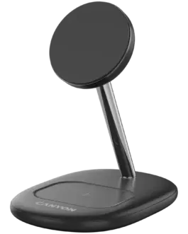 Зарядно за мобилен телефон CANYON wireless charger WCS-205 15W Qi2 2in1