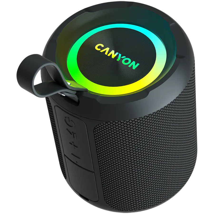 Тонколона за телефон CANYON speaker OnMove 11 IPX6 TWS 20W EQ RGB Black