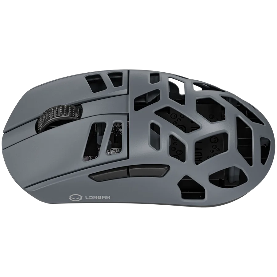 Геймърска мишка LORGAR MSE90W, Magnesium Alloy Wireless Gaming Mouse Elite, Dark Grey - Image 28