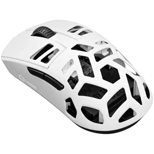 Alternative view of Геймърска мишка LORGAR MSE90W, Magnesium Alloy Wireless Gaming Mouse Elite, White