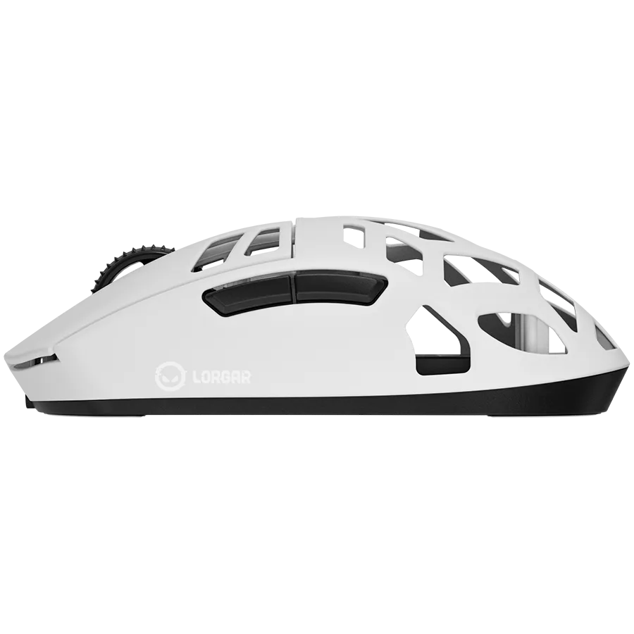 Геймърска мишка LORGAR MSE90W, Magnesium Alloy Wireless Gaming Mouse Elite, White - Image 40