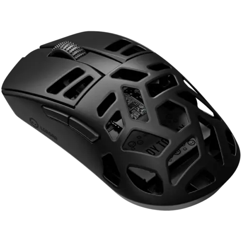 Alternative view of Геймърска мишка LORGAR MSE90W, Magnesium Alloy Wireless Gaming Mouse Elite, Black