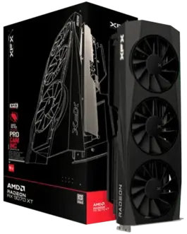 Видео карта XFX Quicksilver AMD Radeon RX 9070XT 16GB GDDR6 256-bit HDMI 3xDP