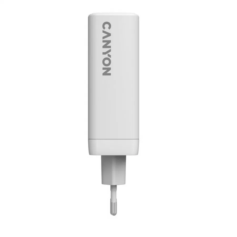 Зарядно за мобилен телефон CANYON charger CU140ACC GaN 150W 3xPD 1xQC EU White - Image 10