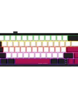 Геймърска клавиатура LORGAR KBP70MW Wireless 65% Mechanical Gaming Keyboard Pro Black/red EN