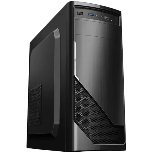 Кутия за компютър Chassis FC-F52A ATX 7 slots 1 X 5.25" 2 X 3.5" H.D. 2 X 2.5" 2 x USB 3.0 1 X Type C / 1 x AUDIO / PSU