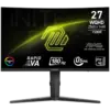 Монитор MSI MAG 275CQRF QD E2 Gaming Monitor 27" 180Hz WQHD (2560x1440) 16:9 Rapid VA Anti-glare Quantum Dot 0.5ms 300ni