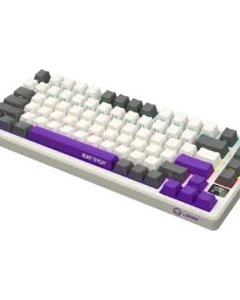 Alternative view of Геймърска клавиатура LORGAR KBP7075W, Wireless 75% Mechanical Gaming Keyboard Pro, Beige, EN layout