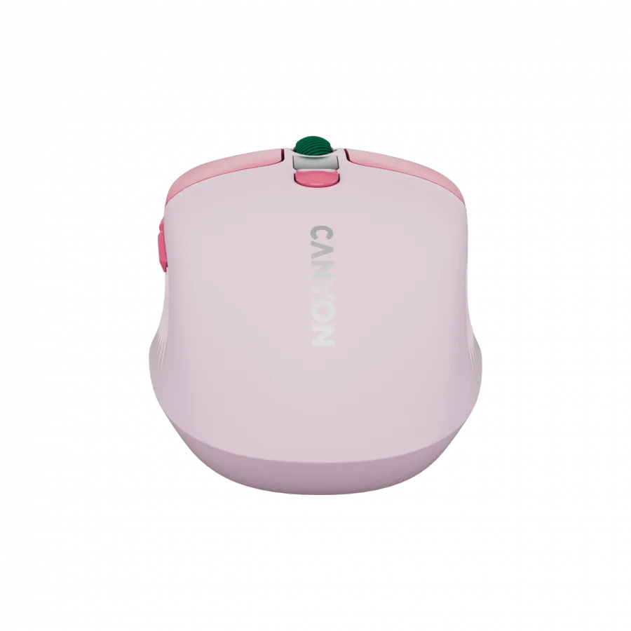 Безжична мишка CANYON mouse MW-26 LCD Silent Dual Mode Wireless Pink - Image 44