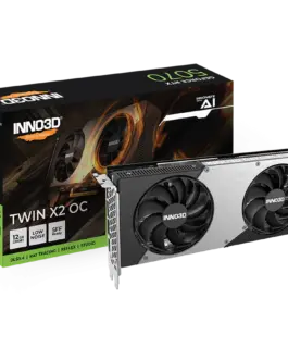 Видео карта INNO3D GeForce RTX 5070 Twin X2 OC 12GB GDDR7 192-bit HDMI 3x DP