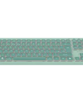 Alternative view of Клавиатура CANYON Keyboard OnType 10 Low Profile EN Wired Green