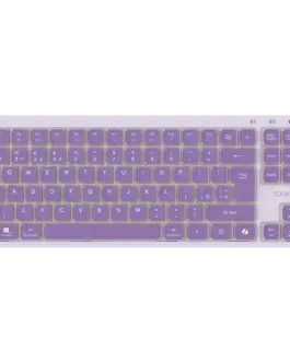 Клавиатура CANYON Keyboard OnType 10 Low Profile EN Wired Violet