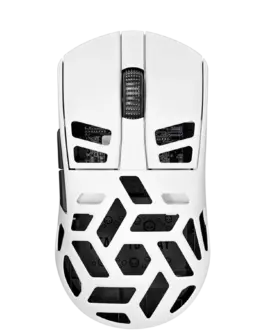 Геймърска мишка LORGAR MSE90W Magnesium Alloy Wireless Gaming Mouse Elite White