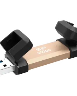 Външен SSD диск Silicon Power UC3S72 250GB USB3.2 Gen2DS72 Gold