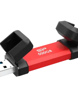 Външен SSD диск Silicon Power UC3S72 500GB USB3.2 Gen2DS72 Red