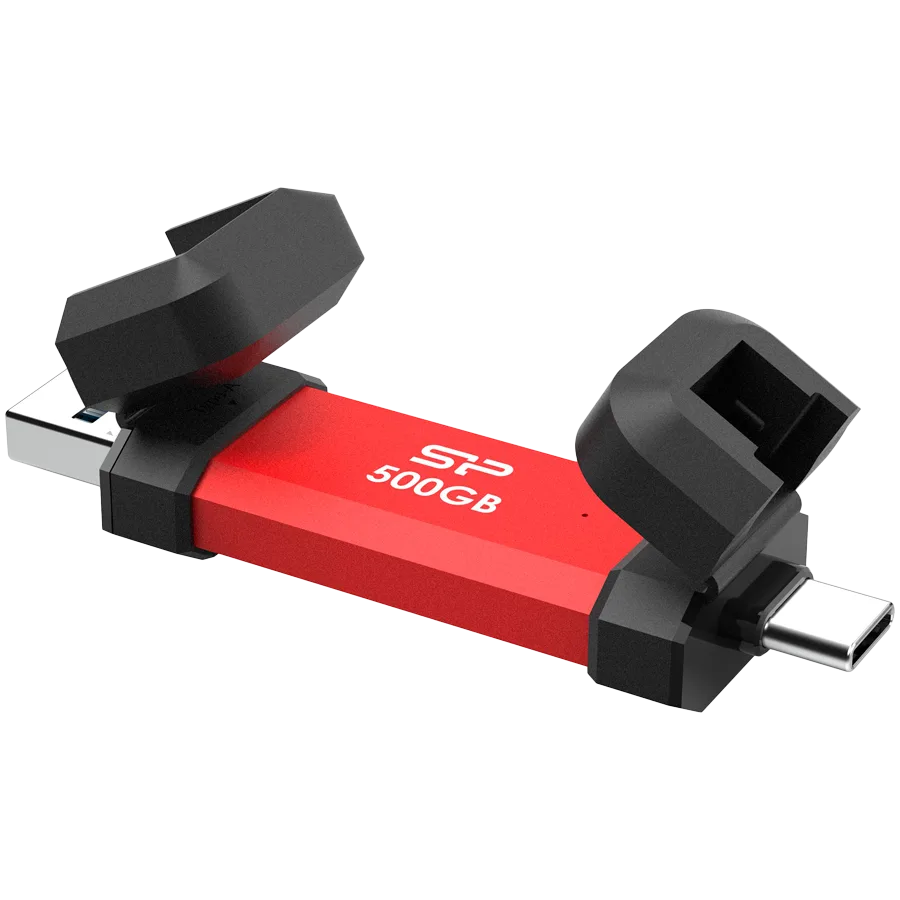 Външен SSD диск Silicon Power UC3S72 500GB, USB3.2 Gen2,DS72, Red - Image 24