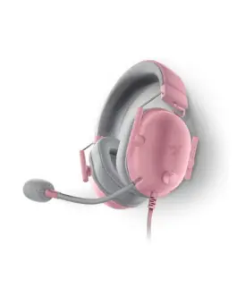 Alternative view of Геймърски слушалки Razer BlackShark V2 X - Quartz, Gaming Headset, HyperClear Cardioid Mic, 50 mm TriForce Drivers, Advanced Passive Noise Cancellation, Breathable Memory Foam Cushions, HyperClear Cardioid Mic, 7.1 Surround Sound, 3.5mm