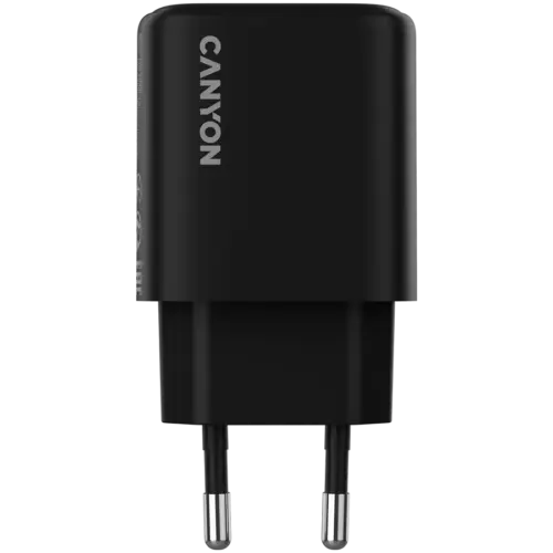 Alternative view of Зарядно за мобилен телефон CANYON charger OnCharge 250 25W 1xPD EU Black
