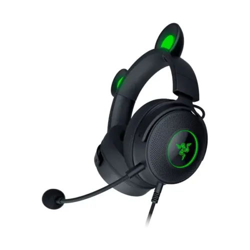 Геймърски слушалки Razer Kraken Kitty V2 Pro Gaming Wired Headset Razer Chroma RGB Stream Reactive Lighting Docked Mode