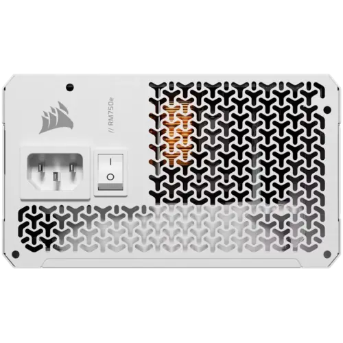 Alternative view of Захранване за компютър CORSAIR RM750e White, 750 Watt, Cybenetics Gold Certified, Fully Modular