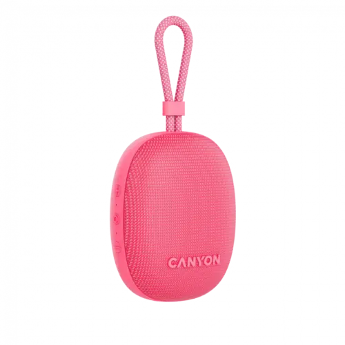 Alternative view of Тонколона за телефон CANYON speaker OnMove 12 IPX7 TWS 5W Pink