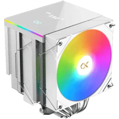 Охладител за процесор Охладител AK6 Dual Digital Arctic (WH ARGB & Digital LED Panel Top Cover 2PCS ARGB PWM Fan Intel B