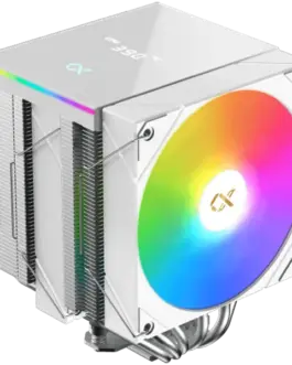 Охладител за процесор Охладител AK6 Dual Digital Arctic (WH ARGB & Digital LED Panel Top Cover 2PCS ARGB PWM Fan Intel B