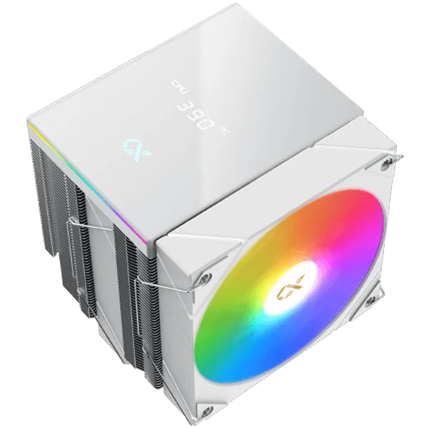 Охладител за процесор Охладител AK6 Dual Digital Arctic (WH, ARGB & Digital LED Panel Top Cover, 2PCS ARGB PWM Fan, Intel Backplate, Mini ARGB LED Controller) - Image 24