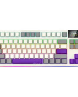 Геймърска клавиатура LORGAR KBP70TKLW Wireless TKL Mechanical Gaming Keyboard Pro Beige EN
