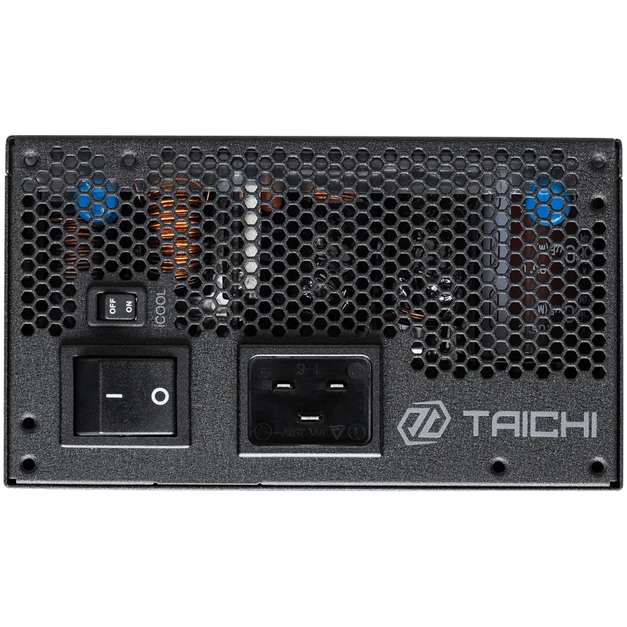 Захранване за компютър Asrock TC-1300T, 1300W, 80 Plus Titanium, Fully Modular PSU, Japanese Capacitors, 2x EPS 12V CPU(4+4pin), 2x PCIe5.1 (12+4pin), 8x PCIe (6+2pin), 3x 4-pin connectors, 9x SATA, OCP, SCP, OVP, UVP, OTP, OPP protections, 135 mm Ax - Image 24