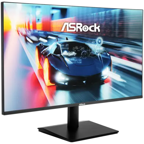 Alternative view of Монитор Asrock Gaming Monitor, 24.5 FHD(1920x1080) IPS, Anti-Glare, 120 Hz, 103 sRGB, 16:9, 1300:1, 300 nits, 178/178, 1ms (MPRT), Flicker-free, Tiltt Adjustment, 1x HDMI 1.4, 1x VGA, 3Y