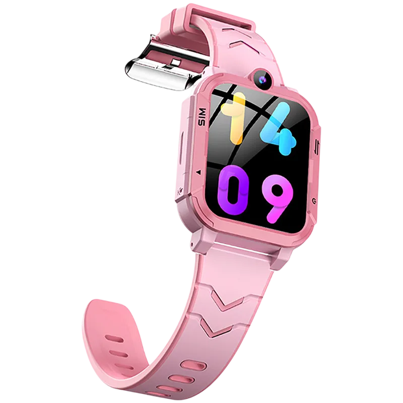 Смарт часовник Blackview Z20 Kids 4G 1.83-inch HD Touchscreen 240x284 ARM Cortex-R5 16MB/16MB 800mAh Magnetic Charging IP67 8MP Camera GPS+WiFi+LBS SOS Call Android OS Rose Pink - Image 18