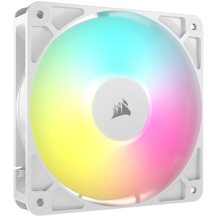 Вентилатор CORSAIR RS120 ARGB White 120mm ARGB Fan Single Pack
