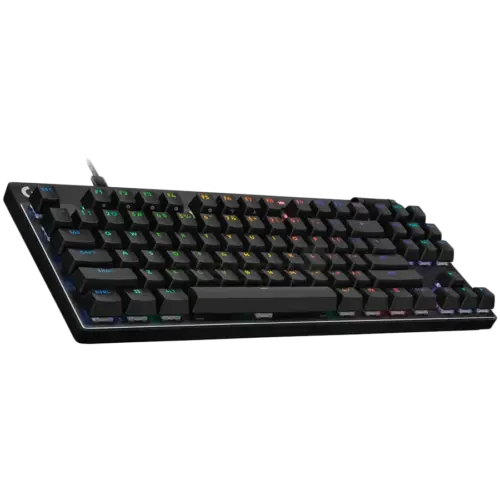 Alternative view of Геймърска клавиатура LOGITECH PRO X TKL RAPID Gaming Keyboard - BLACK - US INTL - USB - EMEA28i-935 - LINEAR
