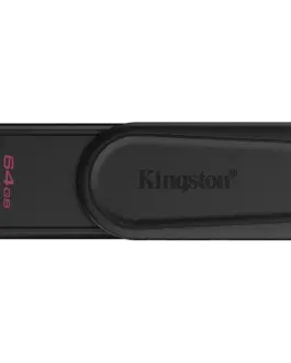 USB памет Kingston 64GB Portable USB 3.2 Gen 1 DataTraveler Exodia S (Black/Black)