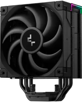 Alternative view of Охладител за процесор Охладител DeepCool AK400 DIGITAL PRO, CPU Air Cooler, 1x120mm FT12 SE PWM Fan, Digital Display, ARGB, Core Touch Technology 2.0, 4 Heatpipes, LGA1851/1700/1200/115x, AMD AM5/AM4, 126x97x159 mm(LxWxH), 3Y, R-AK400-BKAPMN-G