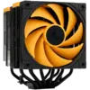 Охладител за процесор Охладител DeepCool AK620 ZERO DARK ZORIA CPU Air Cooler 2x120mm PWM Fan 6 Heatpipes LGA2066/2011-v