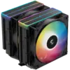 Охладител за процесор Охладител DeepCool AG620 BK ARGB V2 CPU Air Cooler 2x120mm ARGB PWM Fan Core Touch Technology 2.0