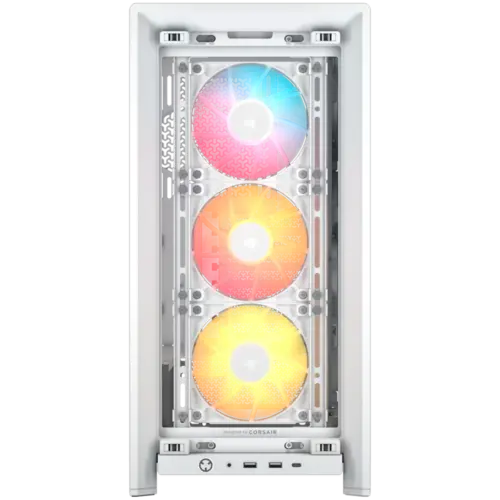 Alternative view of Кутия за компютър Corsair FRAME 4000D RS ARGB Mid-Tower, White