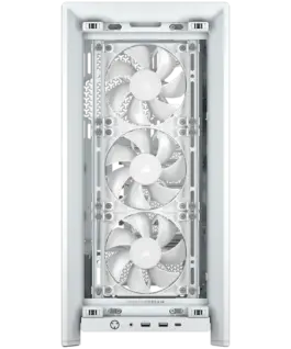 Alternative view of Кутия за компютър Corsair FRAME 4000D RS Mid-Tower, White