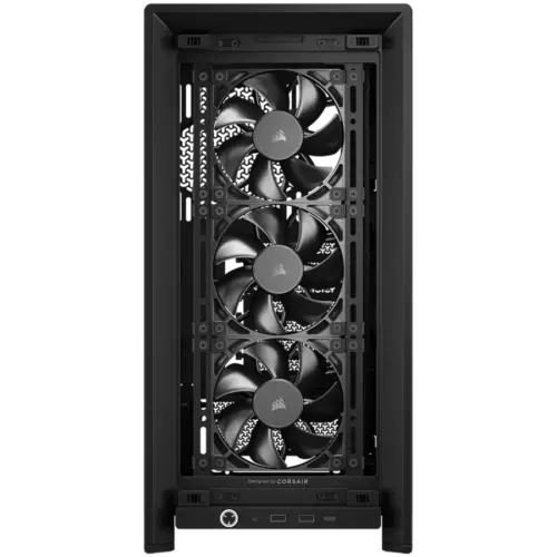 Alternative view of Кутия за компютър Corsair FRAME 4000D RS Mid-Tower, Black