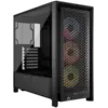 Кутия за компютър Corsair FRAME 4000D RS ARGB Mid-Tower Black