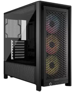 Кутия за компютър Corsair FRAME 4000D RS ARGB Mid-Tower Black