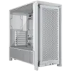 Кутия за компютър Corsair FRAME 4000D Mid-Tower White