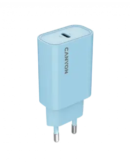 Зарядно за мобилен телефон CANYON charger OnCharge 30CL Max Power 30W 1xPD EU Light